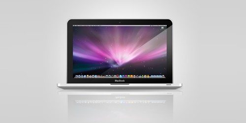 Macbook PSD by ~obsilion