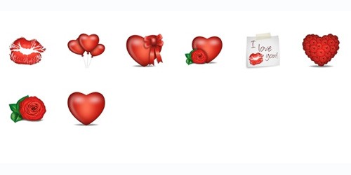 Valentines Icon Set II