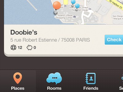 Map UI/UX