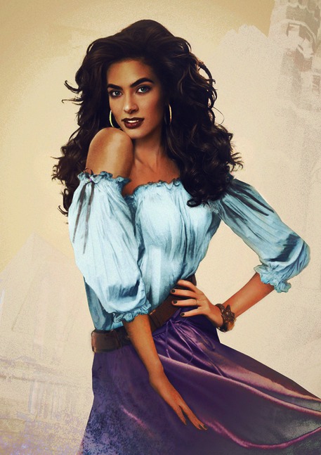 Esmeralda from the Hunchback on Notre Dame