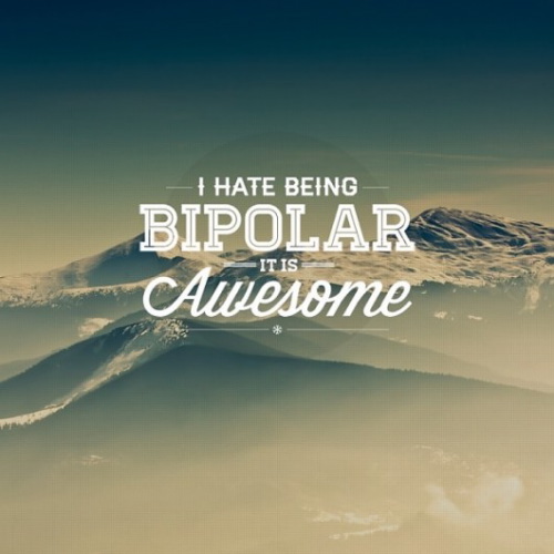 I hate being bipolar; It is awesome