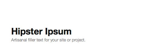 HTML Ipsum