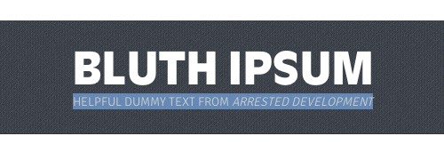 HTML Ipsum
