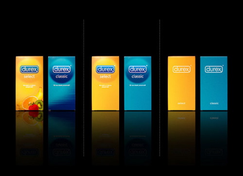 Minimal Product Design - durex