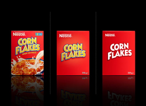 Minimal Product Design - CornFlakes