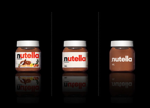 Minimal Product Design - Nutella