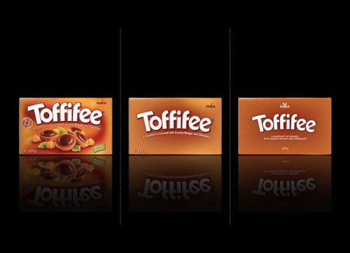 Minimal Product Design - Toffifee