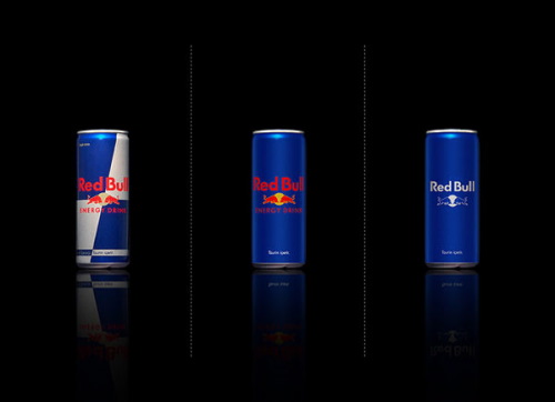 Minimal Product Design - Red Bull