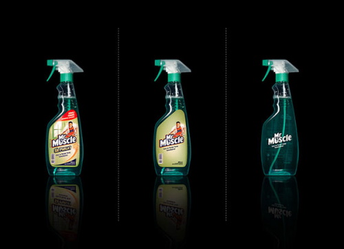 Minimal Product Design - Mr Muscle