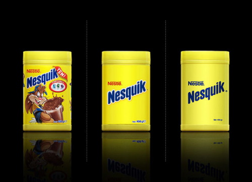Minimal Product Design - Nesquick