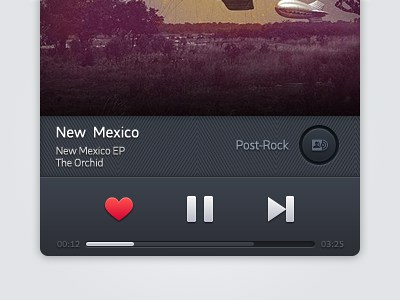 Music Player UI
